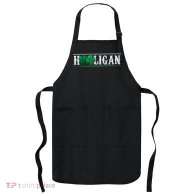 Hooligan Irish Clover St. Patrick's Day Apron