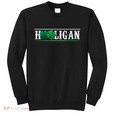 Hooligan Irish Clover St. Patrick's Day Sweatshirt