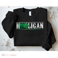Hooligan Irish Clover St. Patrick's Day Sweatshirt thumb 2