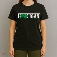 Hooligan Irish Clover St. Patrick's Day T-Shirt thumb 4
