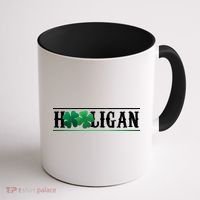 Hooligan Irish Clover St. Patrick's Day Coffee Mug thumb 1