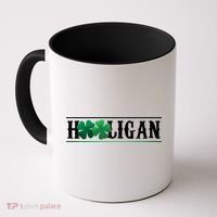 Hooligan Irish Clover St. Patrick's Day Coffee Mug thumb 0