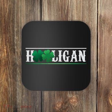 Hooligan Irish Clover St. Patrick's Day Coaster
