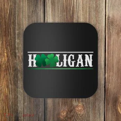 Hooligan Irish Clover St. Patrick's Day Coaster