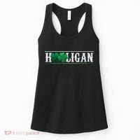 Hooligan Irish Clover St. Patrick's Day Women's Tank Top thumb 0
