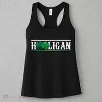 Hooligan Irish Clover St. Patrick's Day Women's Tank Top thumb 3