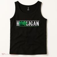 Hooligan Irish Clover St. Patrick's Day Tank Top thumb 2