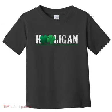 Hooligan Irish Clover St. Patrick's Day Toddler T-Shirt