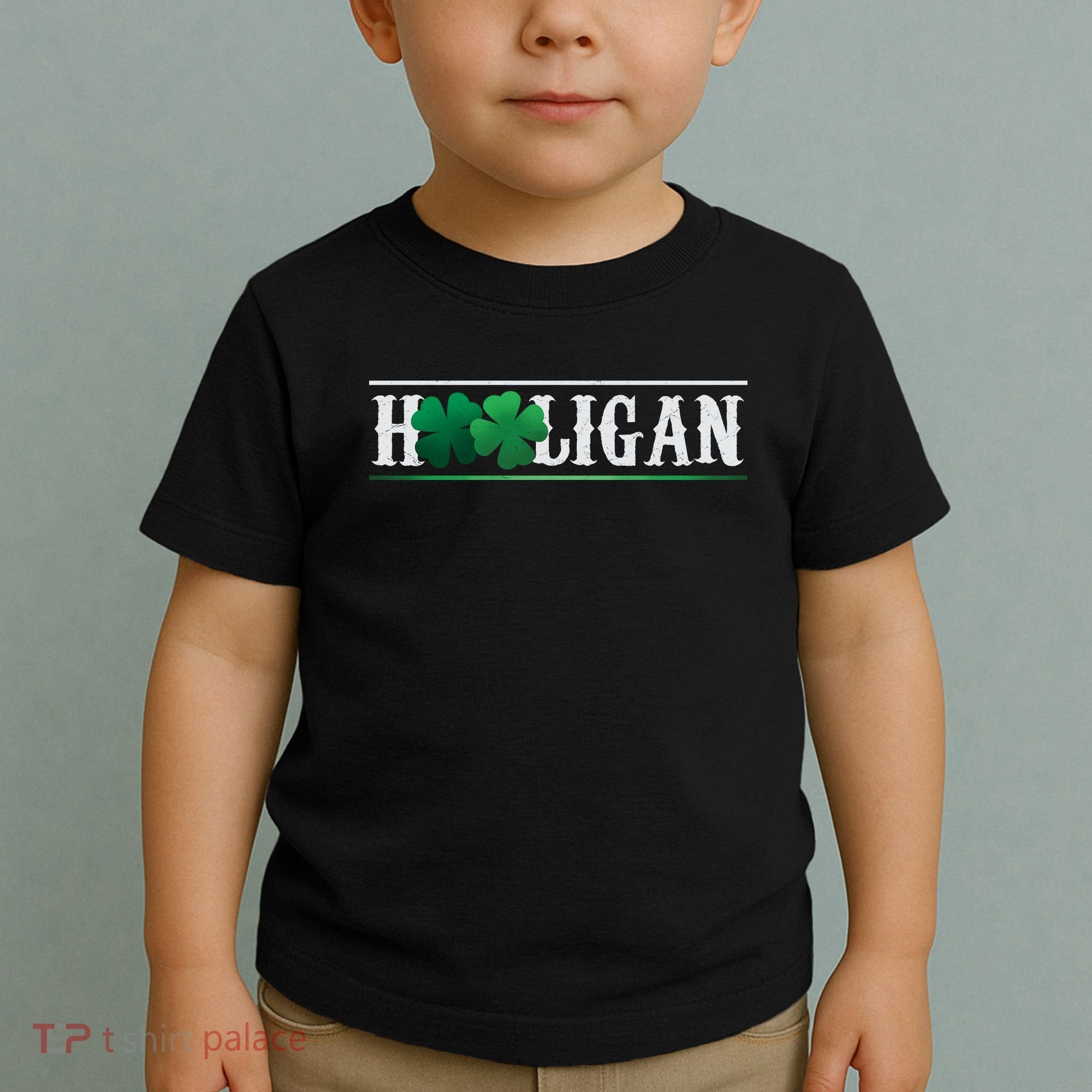 Hooligan Irish Clover St. Patrick's Day Toddler T-Shirt