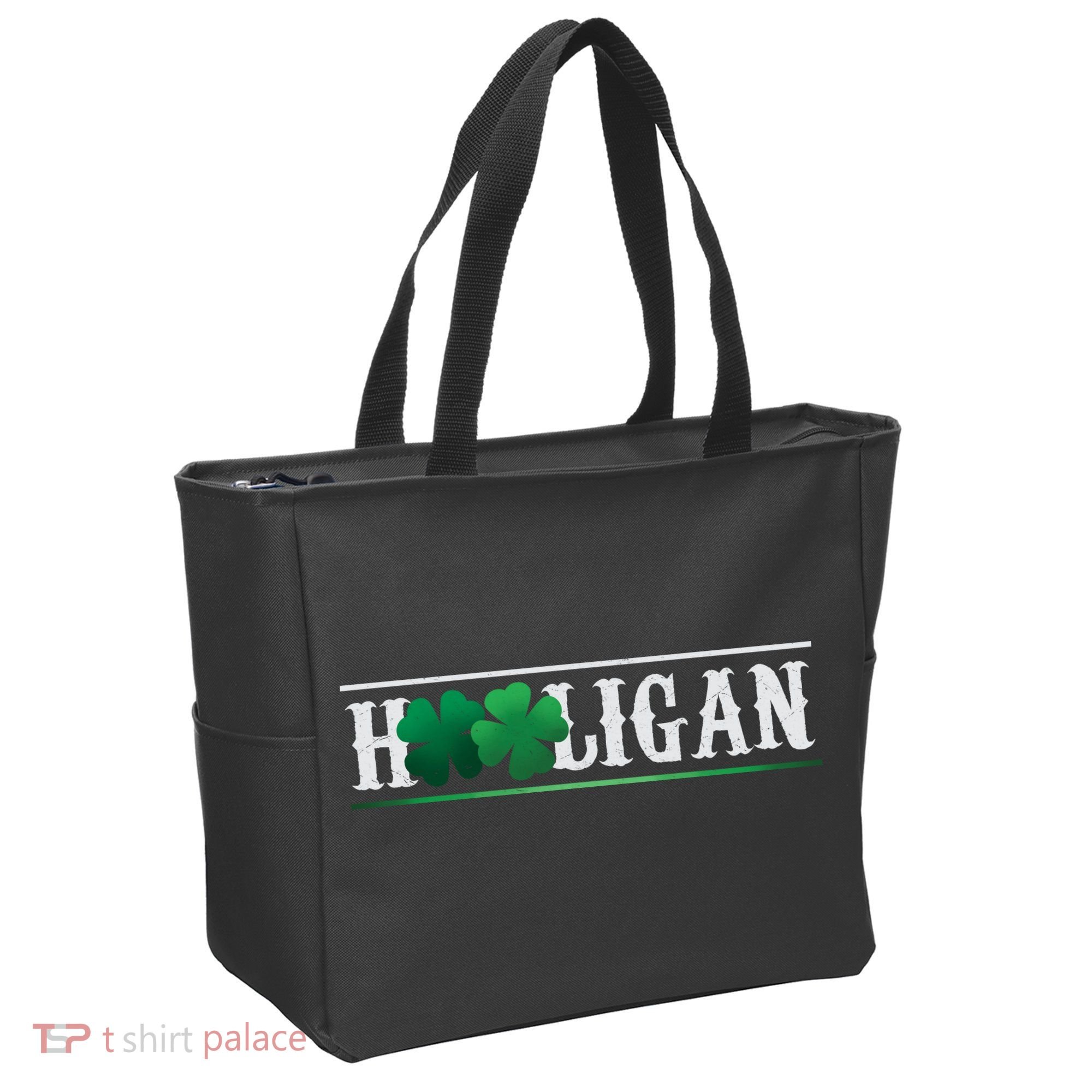 Hooligan Irish Clover St. Patrick's Day Tote Bag