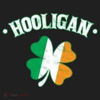 Hooligan Shamrock Ireland Flag Women's Sweatshirt thumb 2