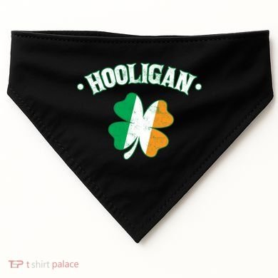 Hooligan Shamrock Ireland Flag USA-Made Doggie Bandana