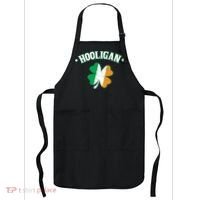 Hooligan Shamrock Ireland Flag Apron thumb 0