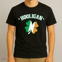 Hooligan Shamrock Ireland Flag T-Shirt thumb 3
