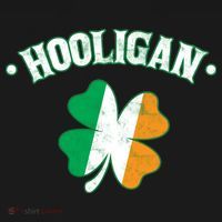 Hooligan Shamrock Ireland Flag Backpack thumb 2