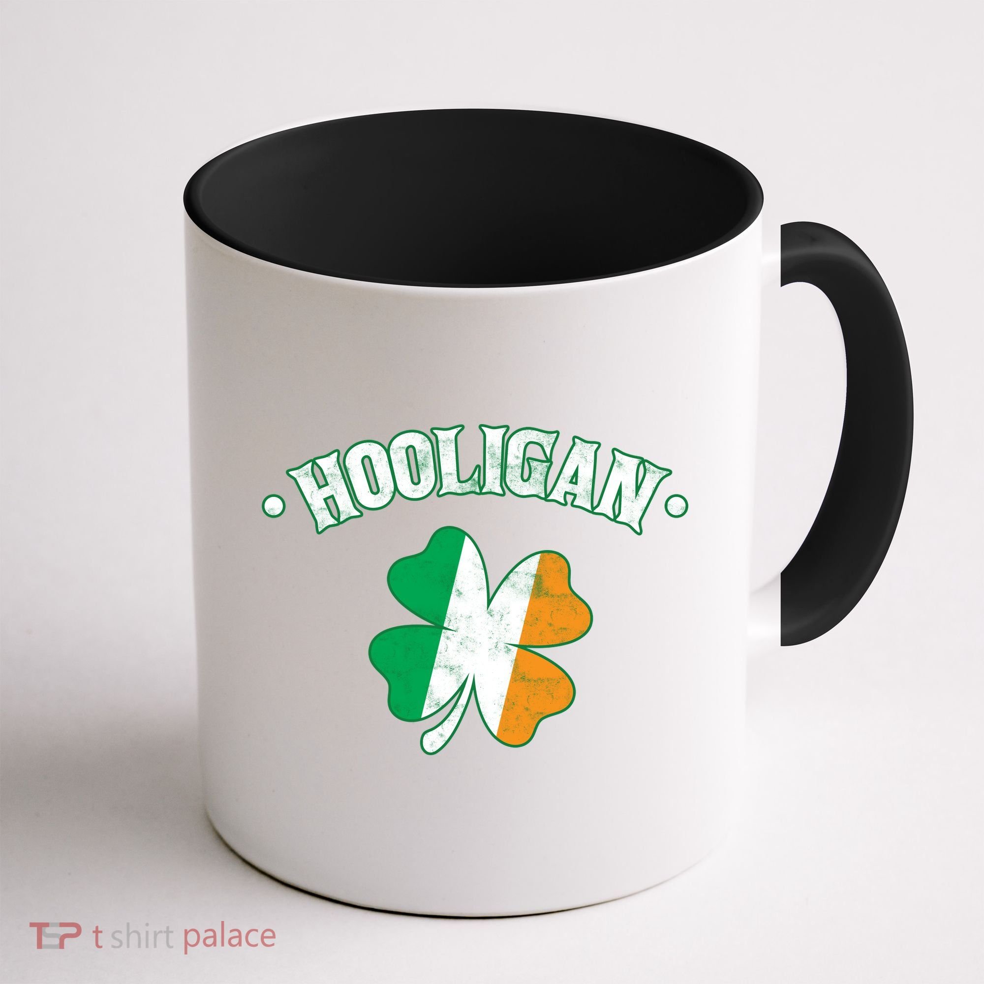 Hooligan Shamrock Ireland Flag Coffee Mug