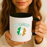 Hooligan Shamrock Ireland Flag Coffee Mug thumb 3