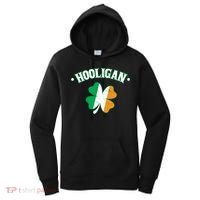 Hooligan Shamrock Ireland Flag Women's Hoodie thumb 0