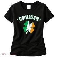 Hooligan Shamrock Ireland Flag Women's T-Shirt thumb 0