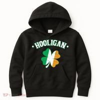 Hooligan Shamrock Ireland Flag Kids Hoodie thumb 0