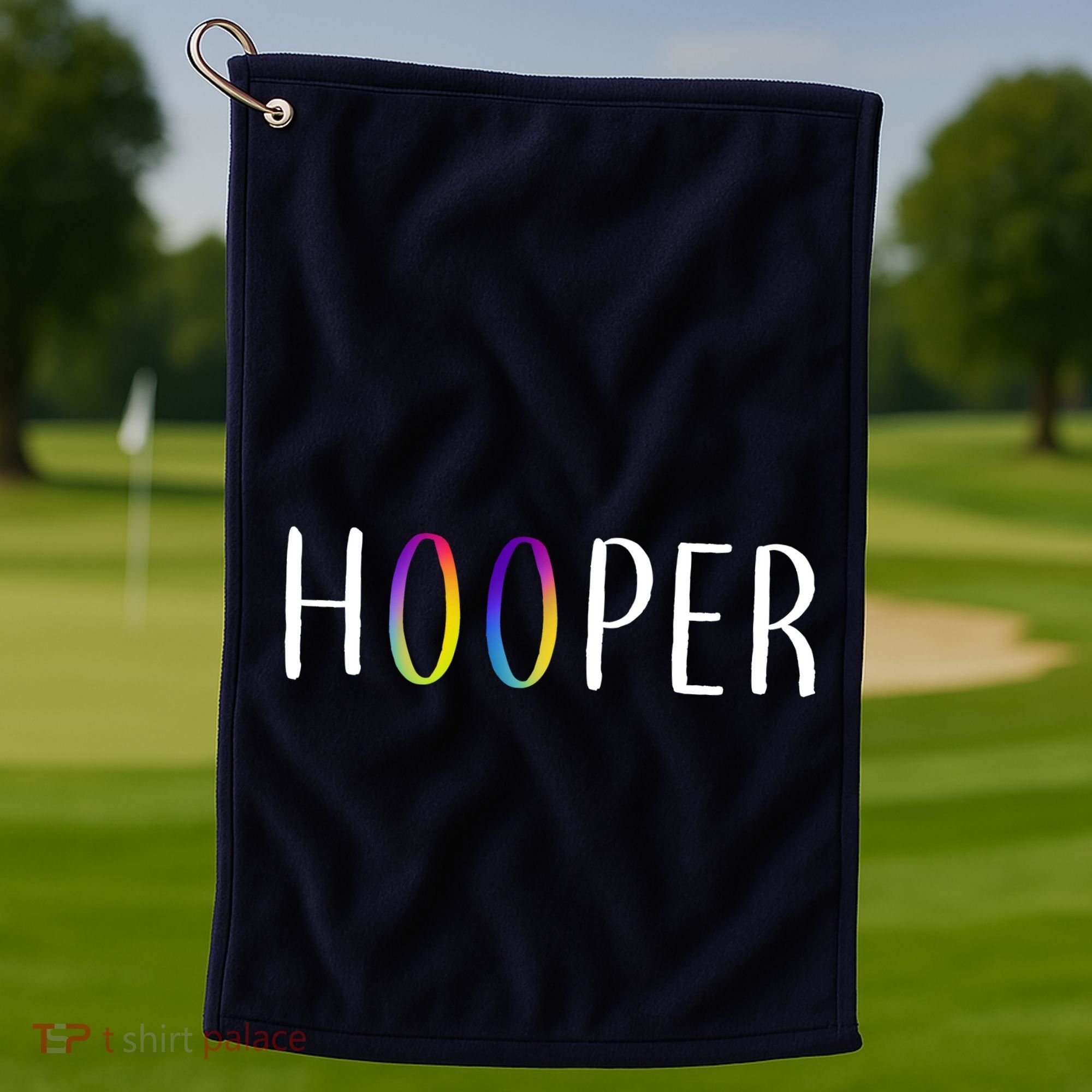 Hooper Hula Hoops Golf Towel
