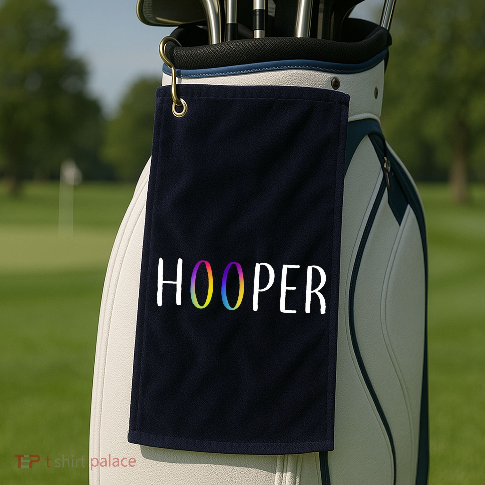 Hooper Hula Hoops Golf Towel
