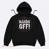 Hands Off Protest Social Security And Medicare Protest  Hoodie thumb 0