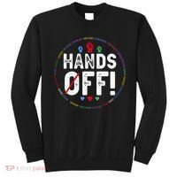 Hands Off Protest Social Security And Medicare Protest  Sweatshirt thumb 0