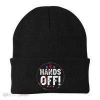 Hands Off Protest Social Security And Medicare Protest  Beanie thumb 0