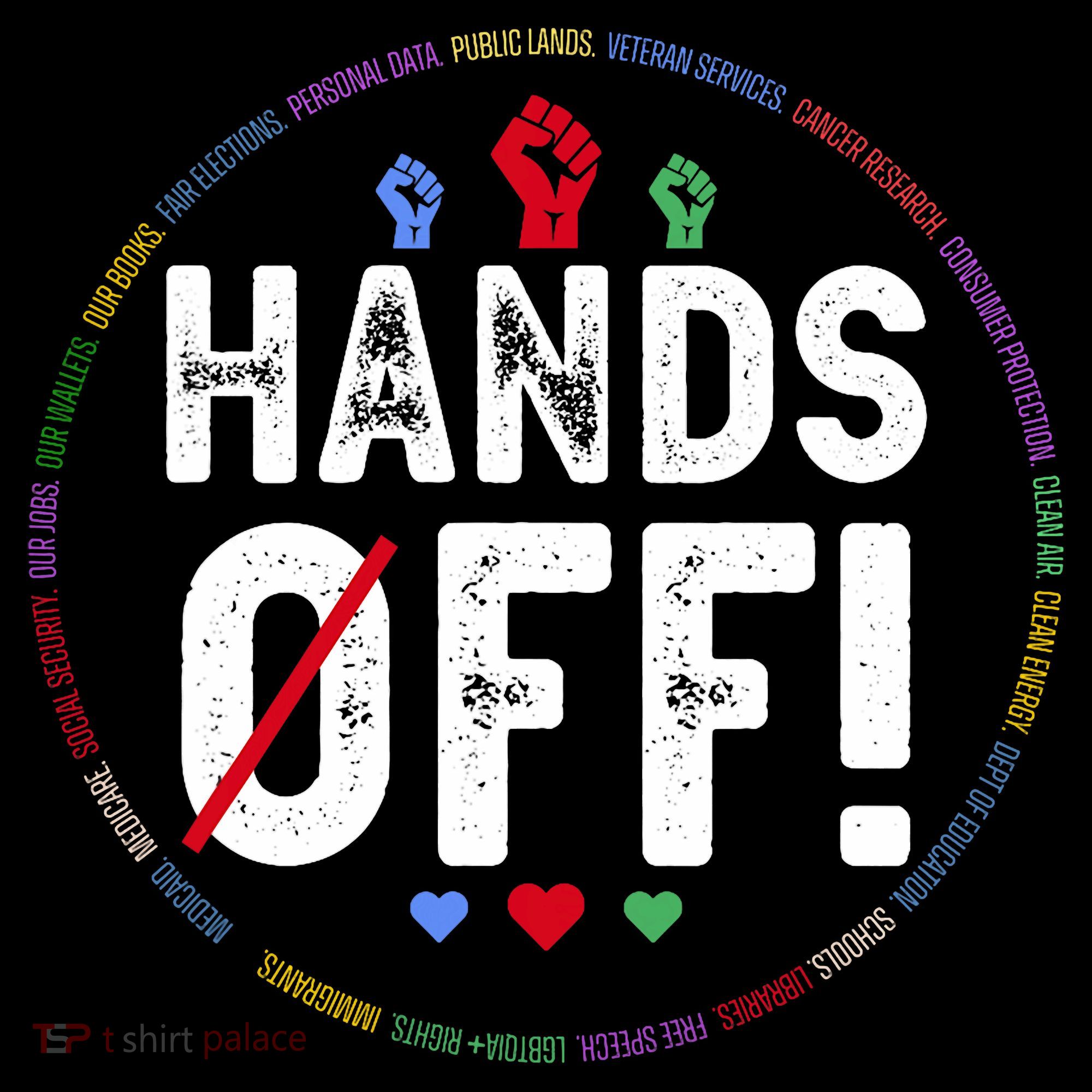 Hands Off Protest Social Security And Medicare Protest  Coaster