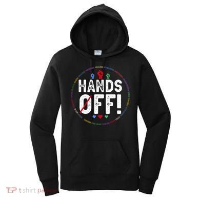 Hands Off Protest Social Security And Medicare Protest  Women's Hoodie