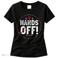 Hands Off Protest Social Security And Medicare Protest  Women's T-Shirt thumb 0