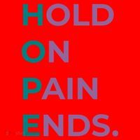 Hold On Pain Ends Hope Suicide Awareness Survivor Gift Santa Hat thumb 1