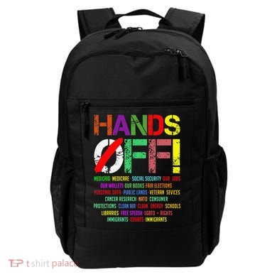Hands Off Protest Gift Backpack