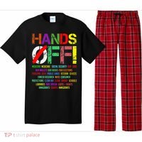 Hands Off Protest Gift Pajama Set thumb 0
