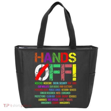 Hands Off Protest Gift Tote Bag