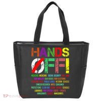 Hands Off Protest Gift Tote Bag thumb 0