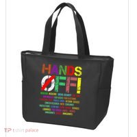 Hands Off Protest Gift Tote Bag thumb 3