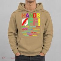 Hands Off Protest Gift Hoodie thumb 0