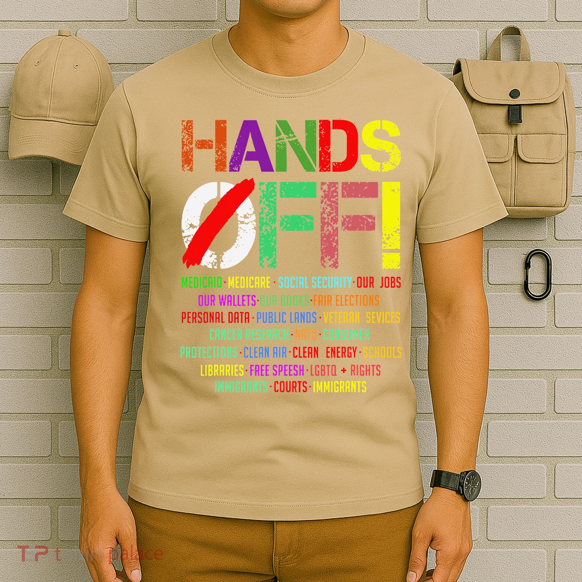 Hands Off Protest Gift T-Shirt