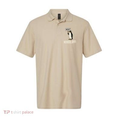 Hands Off Penguins Protest Against Tariffs Penguin Resist Polo