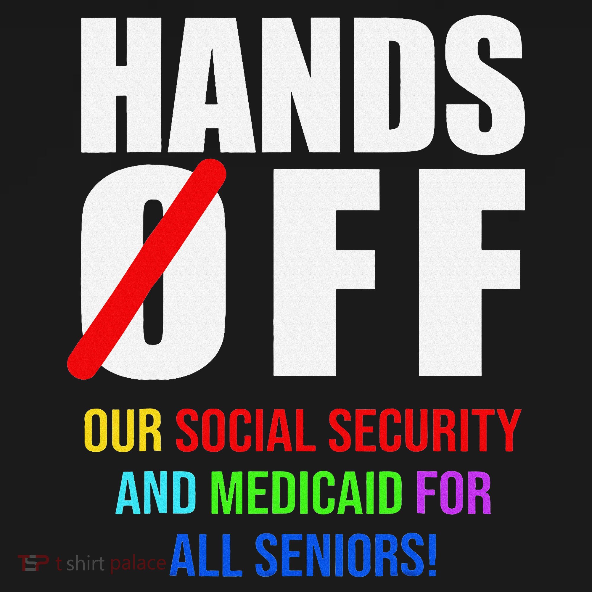 Hands Off Protest Social Security And Medicare Protest Apron