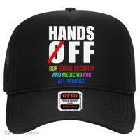 Hands Off Protest Social Security And Medicare Protest Hat thumb 0