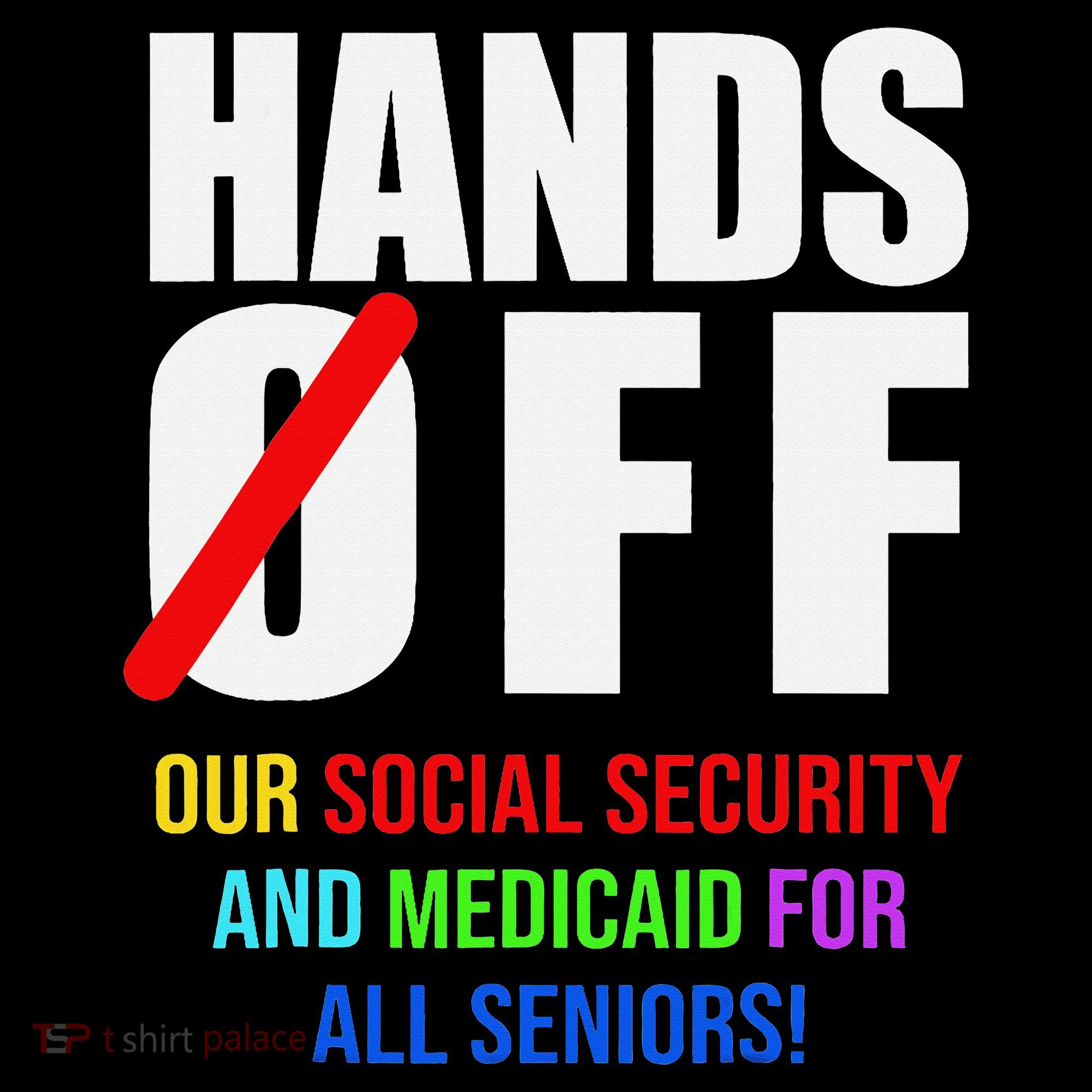 Hands Off Protest Social Security And Medicare Protest Visor
