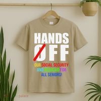 Hands Off Protest Social Security And Medicare Protest T-Shirt thumb 2