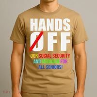 Hands Off Protest Social Security And Medicare Protest T-Shirt thumb 3