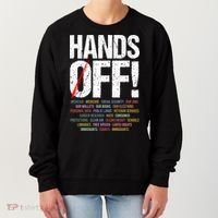 Hands Off Protest Women's Sweatshirt thumb 0