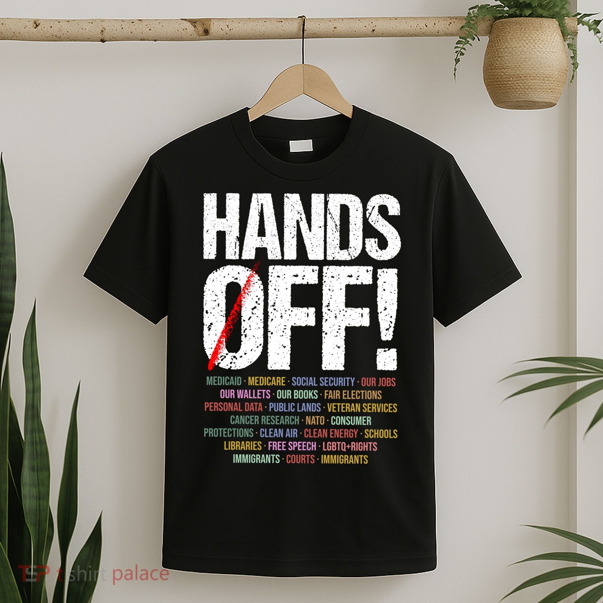 Hands Off Protest T-Shirt