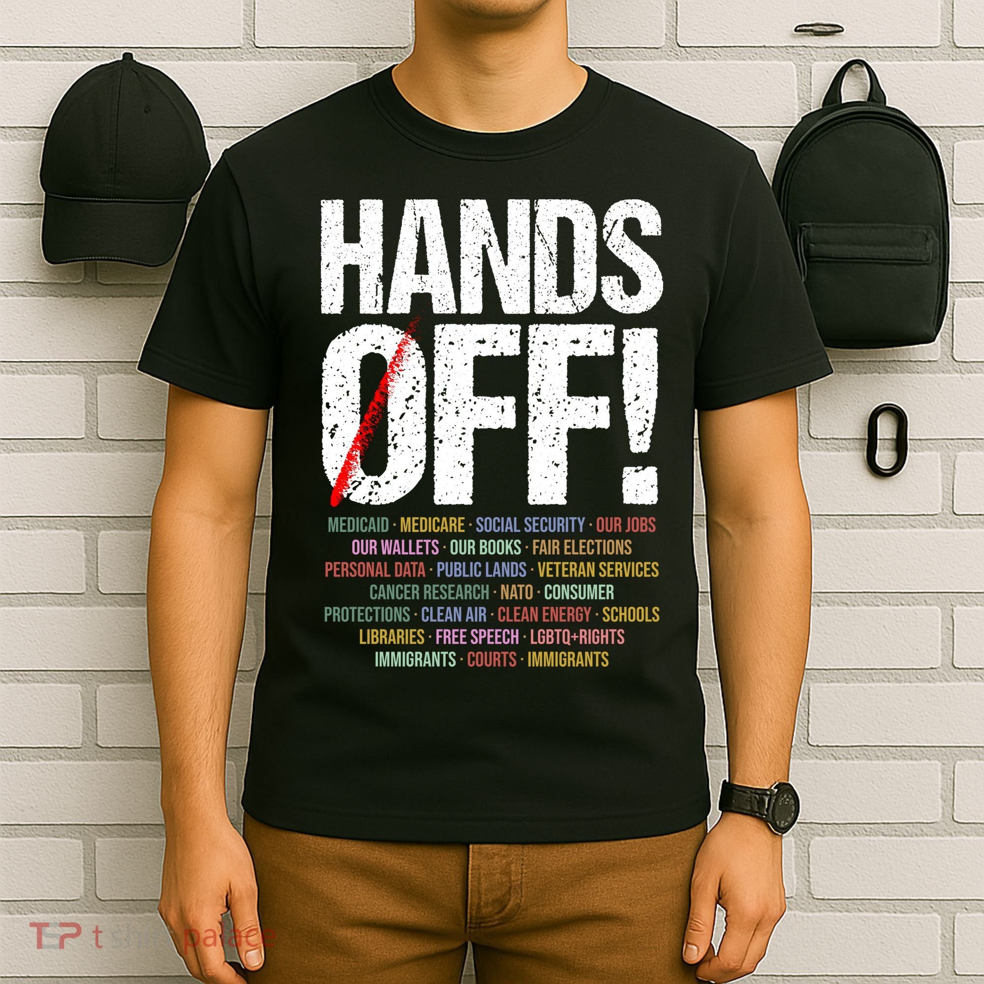 Hands Off Protest T-Shirt