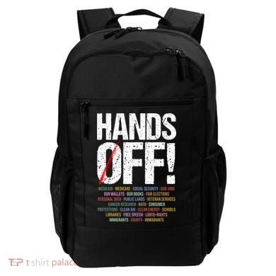 Hands Off Protest Backpack
